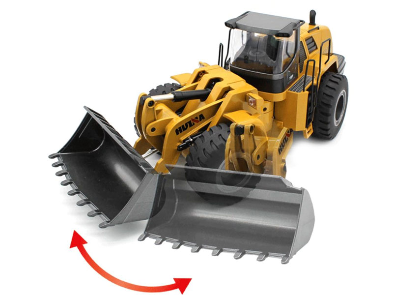 Радиоуправляемый фронтальный погрузчик Huina RC Wheeled Loader 1:14 2.4GHz RTR (HN1583) (нажмите для увеличения) Радиоуправляемый фронтальный погрузчик Huina RC Wheeled Loader 1:14 2.4GHz RTR (HN1583) (нажмите для увеличения)