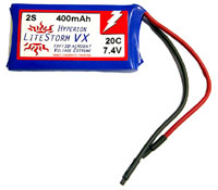 Hyperion LiteStorm VX 2S LiPo 7.4V 400mAh 20/40C (  )