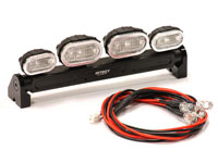 Integy Realistic Roof Top Spot 4 LED Light Set for 1/10, 1/8 (  )