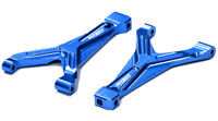 T2 Front Upper Suspension Arm Blue E-Revo 1/16 2pcs (  )