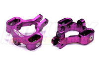 Billet Machined Caster Block Purple Savage X 2pcs