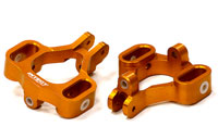 Billet Machined Caster Block Orange Savage X 2pcs (  )