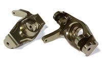 Billet Machined Steering Knuckle Grey Savage X 2pcs (  )