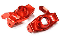 Billet Machined Steering Knuckle Red Savage X 2pcs (  )