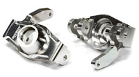 Billet Machined Steering Knuckle Silver Savage X 2pcs (  )