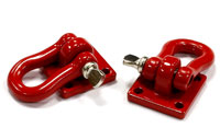 Realistic 1/10 Tow Shackle for Off-Road Trail Rock Crawling 2pcs (  )