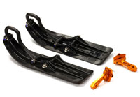 Front Sled Attachment Set Orange Slash 2pcs (  )