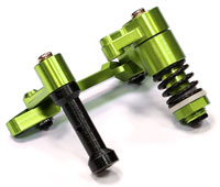 Billet Machined T2 Steering Bell Crank Green Savage X (  )