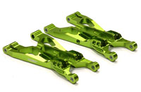 Billet Machined T2 Lower Arm Green Savage 2pcs