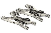 Billet Machined T2 Lower Arm Silver Savage 2pcs (  )