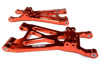 Lower Suspension Arm Red Savage X 2pcs