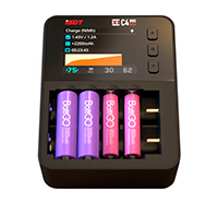 iSDT C4 EVO Multi-Chemistry Smart Battery Charger 36W (нажмите для увеличения)