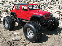 Jeep Wrangler Unlimited Rubicon Clear Body Savage XL