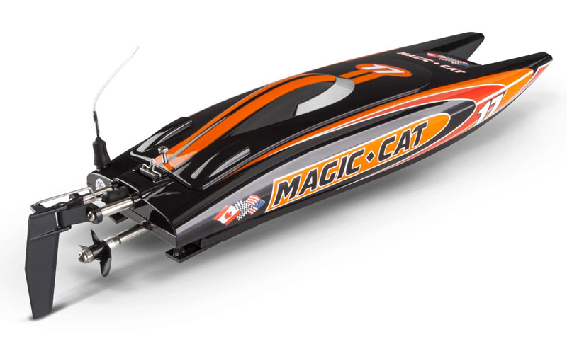 Радиоуправляемый катер Joysway Magic Cat V3 Black 2.4GHz RTR (JS8108) (нажмите для увеличения) Радиоуправляемый катер Joysway Magic Cat V3 Black 2.4GHz RTR (JS8108) (нажмите для увеличения)