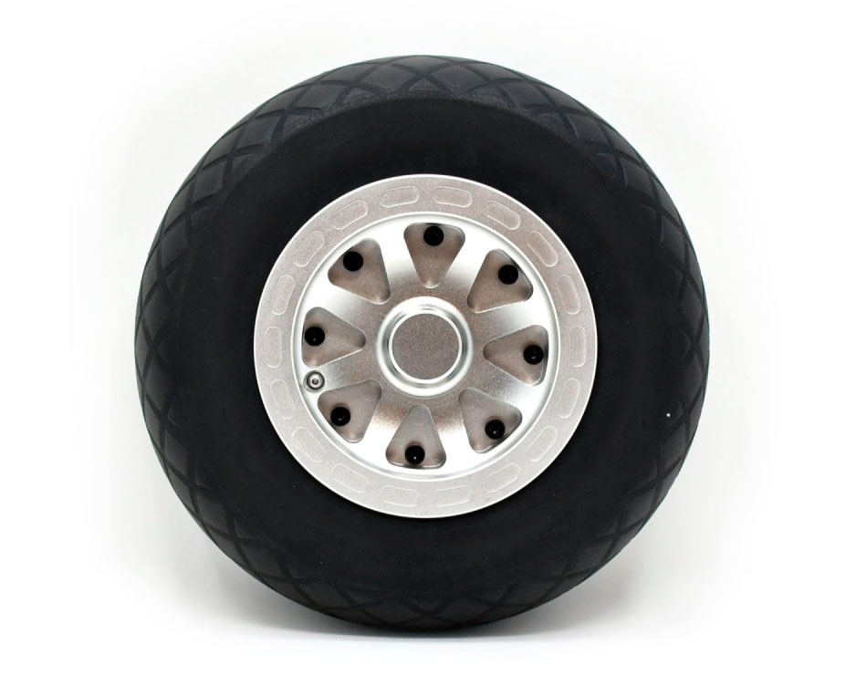 Колесо для авиамодели JPHobby Rubber Air Filled Tire on Aluminum Wheel with Bearing 152x52mm Shaft 8mm 1pcs (JPH-WF152-8) (нажмите для увеличения) Колесо для авиамодели JPHobby Rubber Air Filled Tire on Aluminum Wheel with Bearing 152x52mm Shaft 8mm 1pcs (JPH-WF152-8) (нажмите для увеличения)
