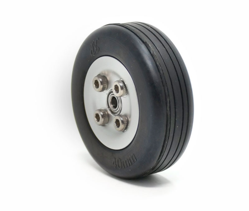 Колесо для самолёта JP Hobby Rubber Tyre on Aluminum Wheel 40x13mm Shaft 3mm 1pcs (JPH-WF040-3) (нажмите для увеличения) Колесо для самолёта JP Hobby Rubber Tyre on Aluminum Wheel 40x13mm Shaft 3mm 1pcs (JPH-WF040-3) (нажмите для увеличения)
