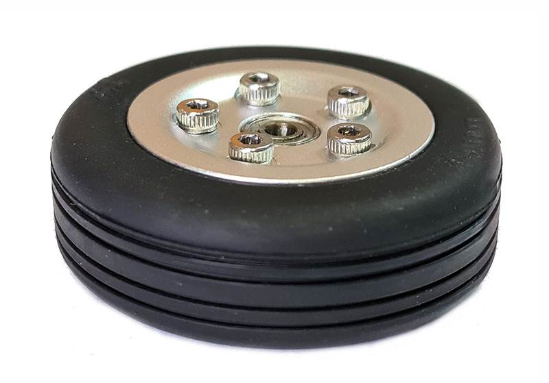 Колесо для самолёта JP Hobby Rubber Tyre on Aluminum Wheel 45x14mm Shaft 3mm 1pcs (JPH-WF045-3) (нажмите для увеличения) Колесо для самолёта JP Hobby Rubber Tyre on Aluminum Wheel 45x14mm Shaft 3mm 1pcs (JPH-WF045-3) (нажмите для увеличения)