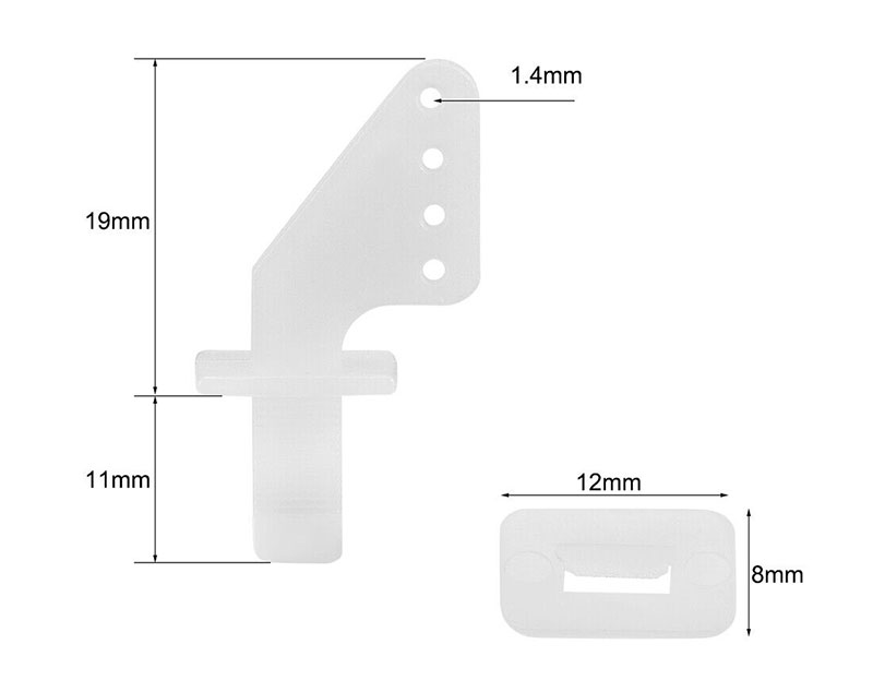 Кабанчик Haoye Control Horn 19x17x11mm 1pcs (HY007-00407). Haoye ...