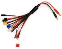 Cable 4.0mm to XT60/TRX/EC3/Deans/Futaba/JST/Tamiya/Extra Wire (  )