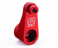 Aluminium Servo Arm 25T Futaba Red (  )