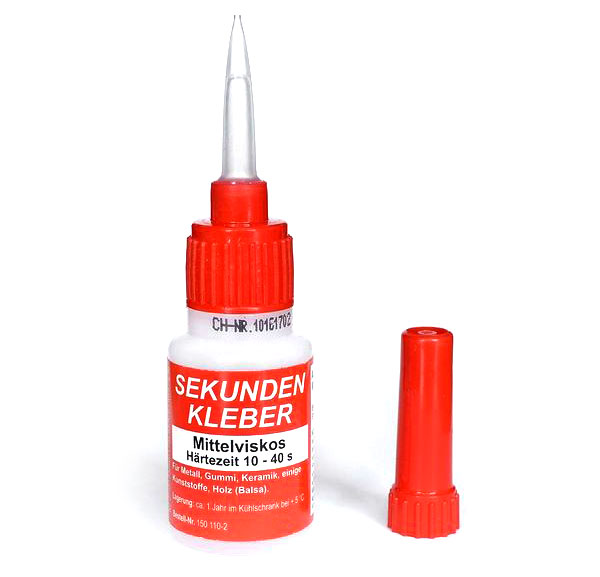 Клей циакриновый R&G CA Cyanoacrylate Medium Red Cap Bottle 20g ...