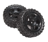 RemoHobby Dingo Rubber Tires Assembly 1/16 2pcs (  )