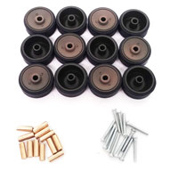 Taigen Sherman M4A3 75mm Metal Road Wheels Set (  )