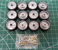 Taigen Sherman M4A3 76mm Metal Road Wheels Set with Bearings (  )