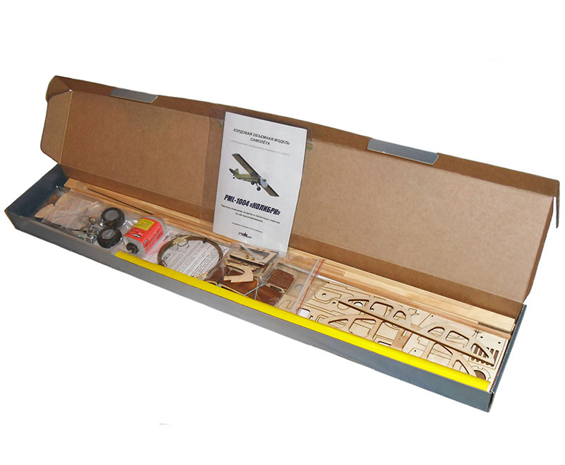 Радиоуправляемый самолёт PM-Lab Колибри Kolibri RC Model EP Trainer 934mm Kit (PML-1004RC) (нажмите для увеличения) Радиоуправляемый самолёт PM-Lab Колибри Kolibri RC Model EP Trainer 934mm Kit (PML-1004RC) (нажмите для увеличения)