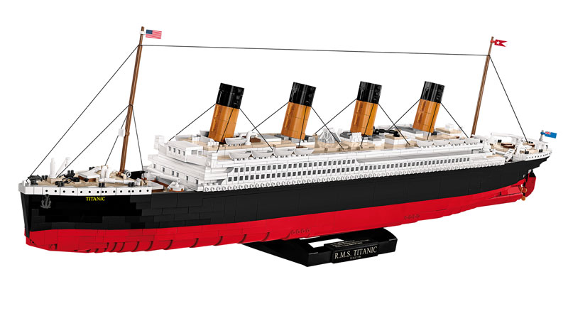 Конструктор Круизный лайнер Титаник Cobi Historical Collection. R.M.S. Titanic 1:300 (COBI-1916) (нажмите для увеличения)