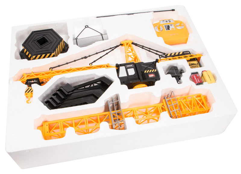 Радиоуправляемый подъёмный кран Meizhi RC Tower Crane 1:18 (MZ-2296) (нажмите для увеличения) Радиоуправляемый подъёмный кран Meizhi RC Tower Crane 1:18 (MZ-2296) (нажмите для увеличения)