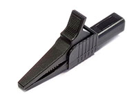 Amass Nickel-Plated Brass Crocodile Clip 83.5mm 32A Black (  )