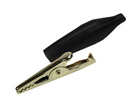 Amass Nickel-Plated Steel Crocodile Clip 41.5mm Black (  )