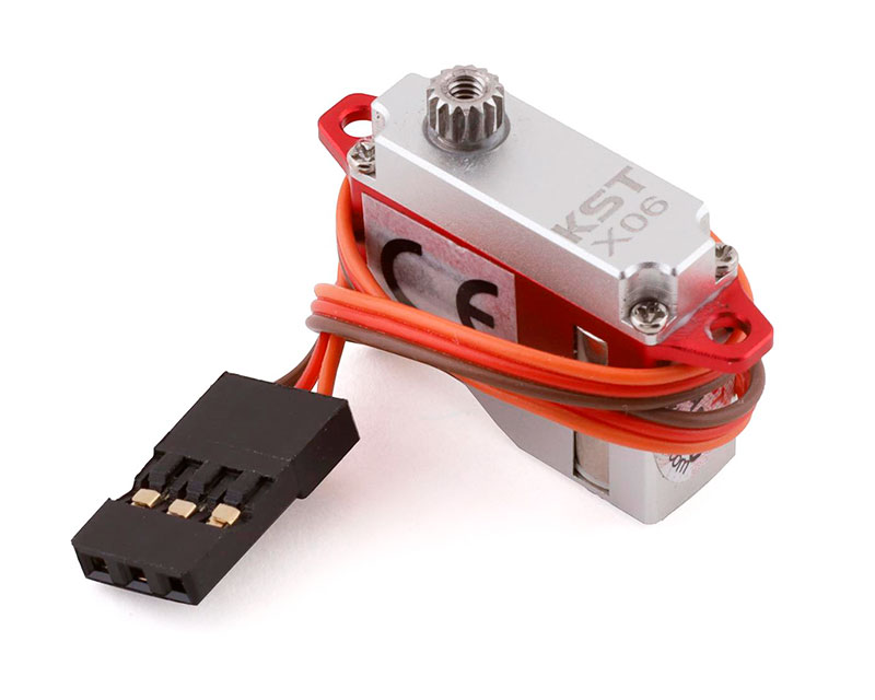 Цифровой сервопривод KST X06 V6.0 HV Metal Gear Micro Digital Servo (KST-X06) (нажмите для увеличения) Цифровой сервопривод KST X06 V6.0 HV Metal Gear Micro Digital Servo (KST-X06) (нажмите для увеличения)