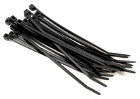 Wire Tie Black 18pcs (  )