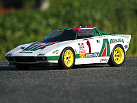 Lancia Stratos HF Clear Body WB210mm F3/R6mm (  )