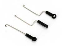 Servo Pushrod Set with Ball Link mCP X BL 3pcs (  )