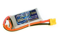 Fullymax LiPo Battery 2S 7.4V 350mAh 25C XT30 (  )