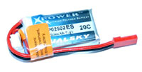 Dualsky ES 2S1P LiPo 250mAh 7.4V 20C