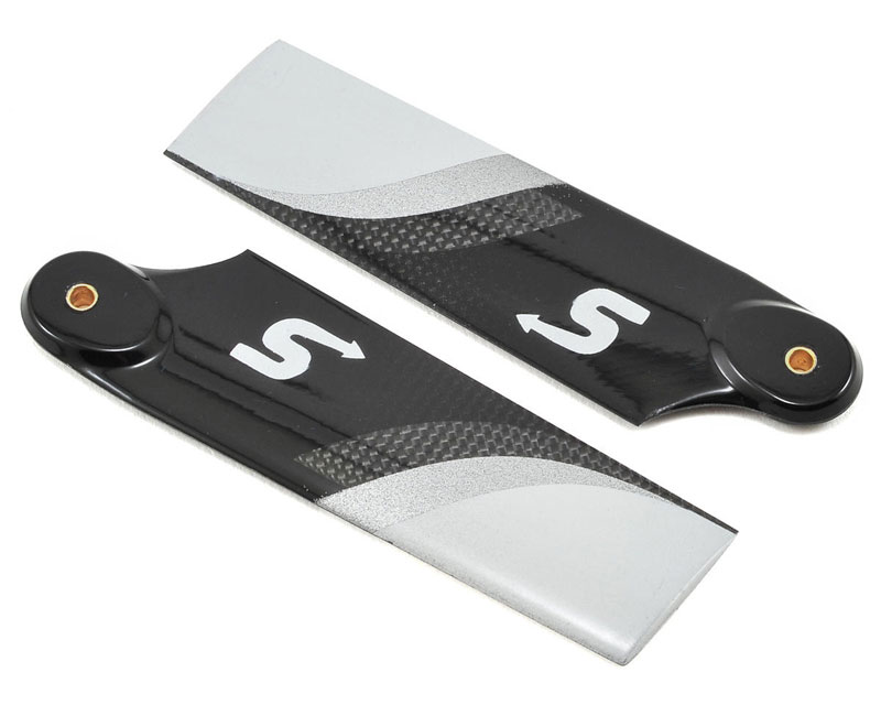 Хвостовые лопасти карбоновые Switch Carbon Fiber Tail Rotor Blade Set ...
