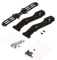 Tarot TL250H/TL250C Semi-Carbon Fiber 2.5mm Front Arm Set (  )