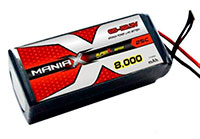 ManiaX SuperX LiPo Battery 6S 22.2V 8000mAh 25C XT90