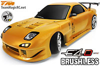 Mazda RX7 E4D Touring Car Drift Brushless Spec 2.4GHz RTR (  )