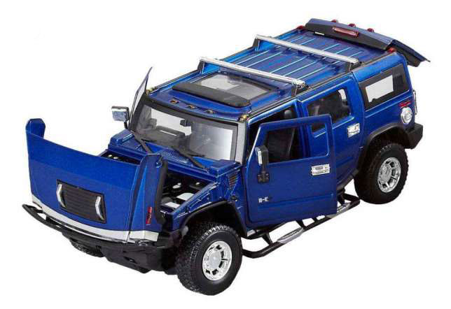 Радиоуправляемая металлическая машина Meizhi MZ Hummer H2 RC Die-Cast 1:24 (MZ-25020A) (нажмите для увеличения) Радиоуправляемая металлическая машина Meizhi MZ Hummer H2 RC Die-Cast 1:24 (MZ-25020A) (нажмите для увеличения)