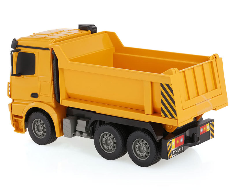 Радиоуправляемый грузовик Double Eagle Mercedes-Benz Arocs Dump Truck 1:26 2.4GHz (E570-003) (нажмите для увеличения) Радиоуправляемый грузовик Double Eagle Mercedes-Benz Arocs Dump Truck 1:26 2.4GHz (E570-003) (нажмите для увеличения)