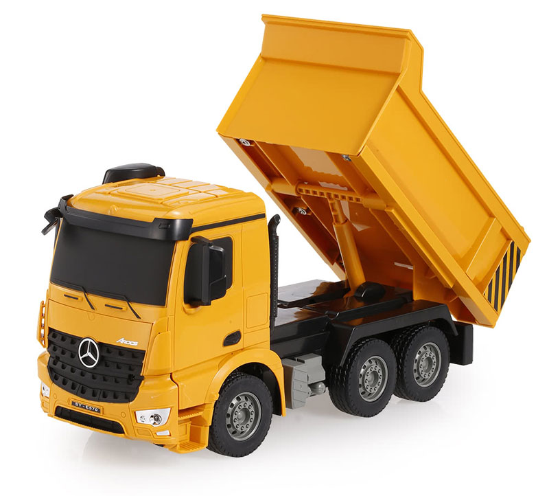 Радиоуправляемый грузовик Double Eagle Mercedes-Benz Arocs Dump Truck 1:26 2.4GHz (E570-003) (нажмите для увеличения) Радиоуправляемый грузовик Double Eagle Mercedes-Benz Arocs Dump Truck 1:26 2.4GHz (E570-003) (нажмите для увеличения)