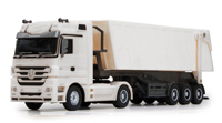 Mercedes-Benz Actros Dump Trailer White 1:32 (  )