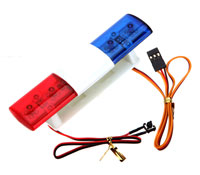 Ultra Bright LED Light/Lamp Police Car LED Blue/Red (  )