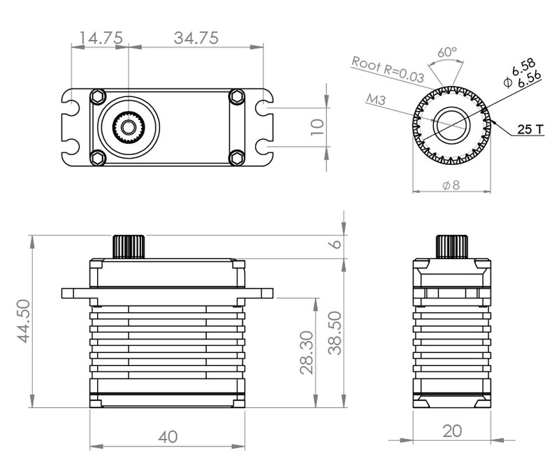 Сервомашинка цифровая бесколлекторная MKS HBL850 HV High Speed Brushless Titanium Gear Digital Servo S0010009 (MKS-HBL850) (нажмите для увеличения) Сервомашинка цифровая бесколлекторная MKS HBL850 HV High Speed Brushless Titanium Gear Digital Servo S0010009 (MKS-HBL850) (нажмите для увеличения)