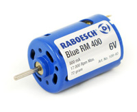 Raboesch Blue RM-410 7.2V 17000RPM Brushed DC Motor (нажмите для увеличения)